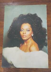 ダイアナ・ロス　DIANA ROSS１９７８年来日コンサート　パンフレット　送料無料