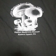 希少 80s 90s ヴィンテージ JERZEES mushroom museum Tシャツ made in usa usa製 アメリカ製 vintage 1980s 1990s マッシュルーム _画像3