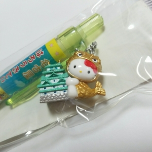 [ Nagoya * Nagoya castle *. castle * castle .. attaching car chi ho ko......]. present ground Kitty ballpen Hello Kitty Sanrio 