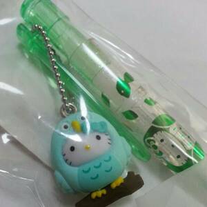 [ owl *....*GREEN.... ear zk] Kitty mechanical pencil Hello Kitty Sanrio 