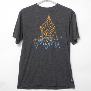 GS6598 ボルコム VOLCOM Tシャツ レディース L 肩42 メール xq