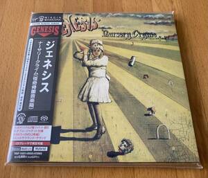 ジェネシス【Genesis】怪奇骨董音楽箱 nursery cryme 紙ジャケ limited edition papersleeve 紙ジャケット CD + DVD スティーヴ・ハケット