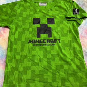 マイクラ　Minecraft 半袖Tシャツ 140cm