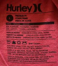 Hurley ハーレー Tシャツ 半袖 赤 サイズL レアデザイン_画像9