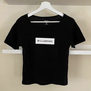 BILLABONG Billabong cut and sewn T-shirt short sleeves black size M