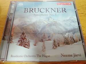ブルックナー 交響曲第5番 ネーメ・ヤルヴィ指揮 ハーグレジデンティ管弦楽団 CHANDOS