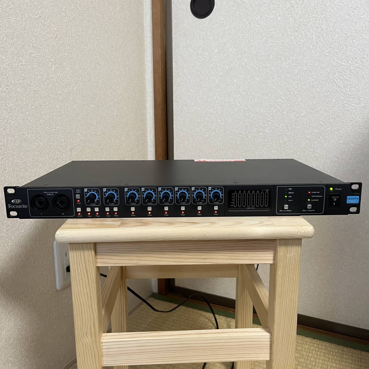 オンライン売上 Focusrite OctoPre MkⅡ マイクプリアンプ