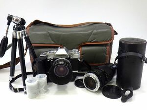 x3E073R- OLYMPUS オリンパス OM30 レンズ 1:3.5 f=28mm / 1:4 f=75-150mm ジャンク扱い 現状品