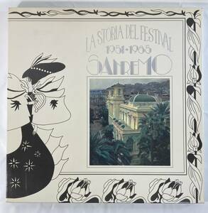 La Storia Del Festival Sanremo 1954-1985 伊盤LP ４枚組BOX WEA 240846-1 未使用に近い ブックレット付