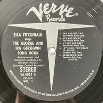 エラ・フィッツジェラルド (Ella Fitzgerald) / Sings The George And Ira Gershwin Song Book 米盤LP ５枚組BOX Verve V6-4029-5_画像4