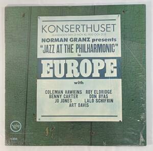 J.A.T.P. (Jazz At The Philharmonic) / J.A.T.P. In Europe 米盤LP Verve V-8541 p：ラロ・シフリン Cutout