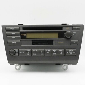 ヴェロッサ GX110 純正オーディオ CD ラジオ テープ トヨタ P:BR1
