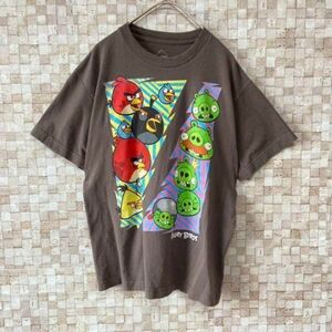 アメリカ古着キャラクタープリント アメコミ 半袖TシャツグレージュXS相当