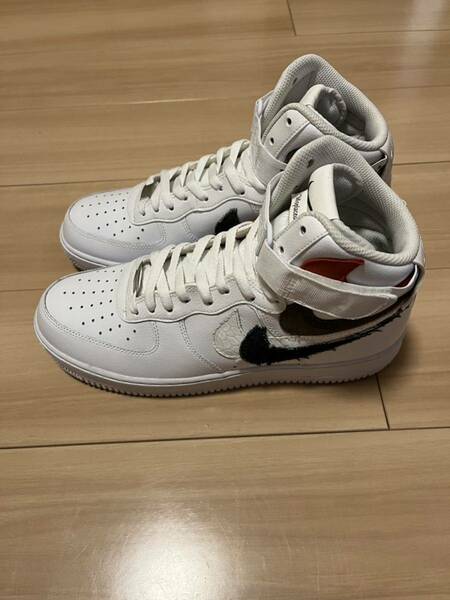 NIKE AIR FORCE 1 MISPLACED CHECKS HI 28.5cm