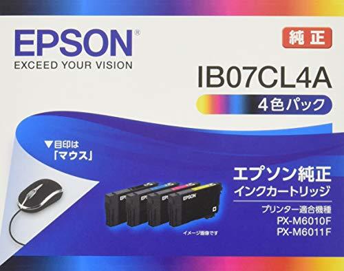 EPSON IB07CL4A [4色パック] オークション比較 - 価格.com