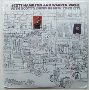 ◆ なんと当時の未開封シールド品 ◆ SCOTT HAMILTON - WARREN VACHE With Scott’s Band In New York City ◆ Concord Jazz CJ-70 ◆