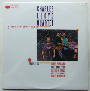 ◆ なんと当時の未開封シールド品 ◆ CHARLES LLOYD Quartet MICHEL PRTRUCCIANI / A Night In Copenhagen ◆ Blue Note BT 85104 ◆