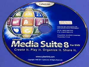 正規品【ディスク】Media Suite 8 For DVD CyberLink 値下げ中