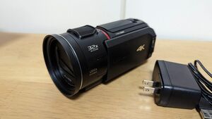 パナソニック Panasonic 4K ビデオカメラ WX1M 64GB ワイプ撮り あとから補正 ブラック HC-WX1M