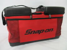 スナップオン Snap on グッズ 保冷 バッグ 鞄 クーラー ボックス 中古品 _画像1