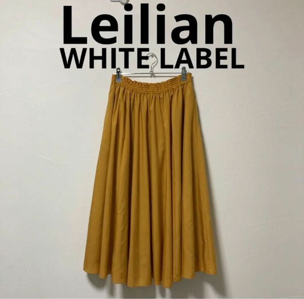 Leilian WHITE LABEL(レリアンホワイトレーベル)フレアスカート