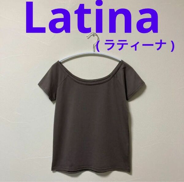 Latina ( ラティーナ ) ボートネックTシャツ