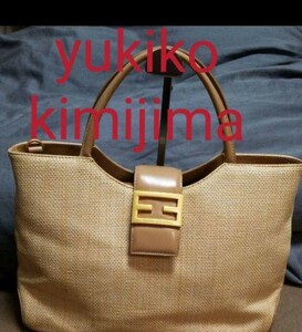 トートバッグYukiko kimijimaのツーウエイバックです