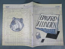 R④サイン入り 図録「EDWARD ALLINGTON」1988年 現代美術★エドワード・アーリントン展 現代アート 彫刻 カタログ 画集 作品集_画像4