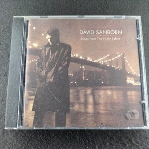 30-75【輸入】Songs From the Night Before DAVID SANBORN デビッド・サンボーン