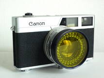 Canon Canonet　キャノン キヤノネット「希少な取扱説明書付き」35mmレンズシャッター式カメラ〈 1961年発売 〉日本製　美品_画像2