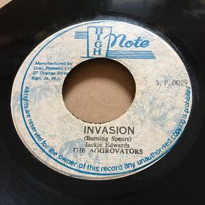 ◇JACKIE EDWARDS/INVASION◇レゲエ/7インチレコード/reggae.roots.deep