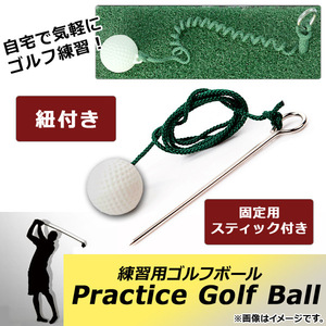 AP practice for golf ball cord attaching fixation for stick attaching comfortably Golf practice! AP-TH459