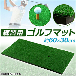 AP 練習用ゴルフマット ご自宅で簡単手軽にショット＆アプローチ練習！ AP-UJ0203