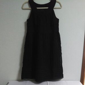 (美品)ANNA SUI アナスイ size P(S) 黒 総レース