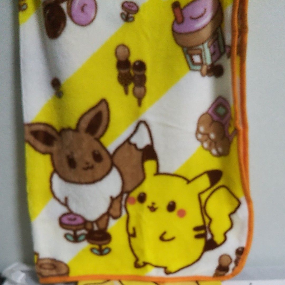 本物の ポケモンオリジナルコラボ スミノエマットイーブイ3点セット