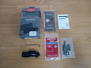 実物 surefire X300U　ウエポンライト　トレポン　PTW　glock　1,000ルーメン　トレポンTREX ARMS　シュアファイア