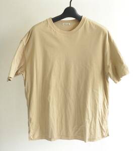 AURALEE オーラリー HIGH GAUGE DOUBLE CLOTH TEE Ｔシャツ size 3