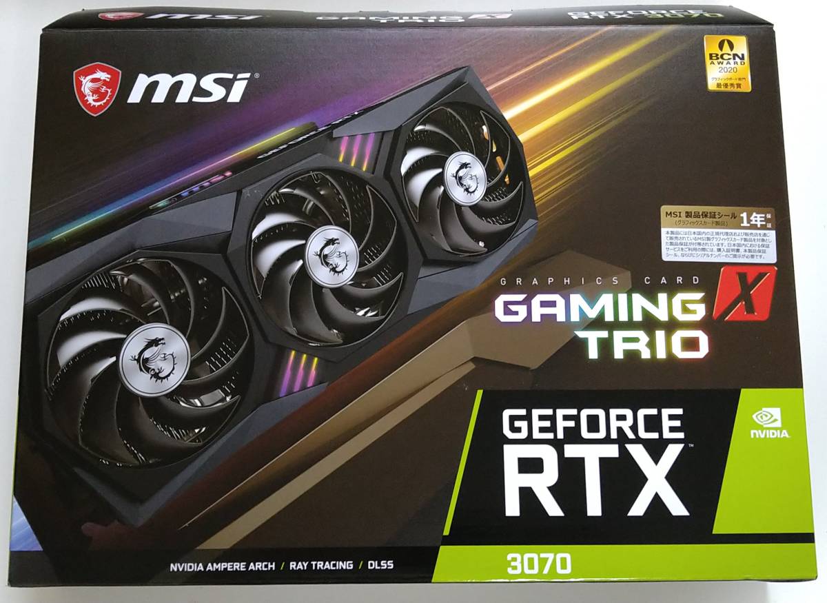 MSI GeForce RTX 3070 GAMING X TRIO ” | JChere雅虎拍卖代购