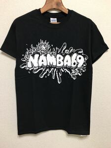 [即決古着]NAMBA69×江川敏弘/ナンバシックスティーナイン/難波章浩/コラボロゴTシャツ/バンドT/ブラック/Sサイズ