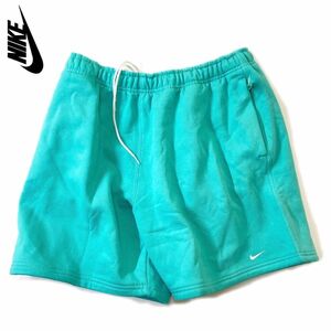 NIKE LAB NRG ソロ スウッシュ フリース ショートパンツ グリーン L DV3056-392