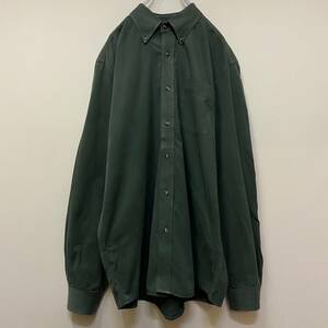 【１円スタート】90′s Eddie Bauer 良デザイン シャツ 古着 ヴィンテージ 海外 アメリカ 輸入 【1717】