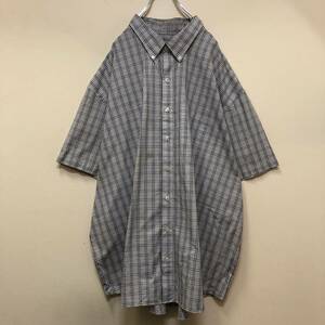 【１円スタート】90′s VANHEUSEN 良デザイン シャツ 古着 ヴィンテージ 海外 アメリカ 輸入 【1869】