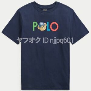 新品★ポロ ラルフローレン 半袖 Tシャツ ベア POLO ロゴ ポロベアー プリント ボーイズ サイズ XL 18-20 170cm 子供 大人男女OK