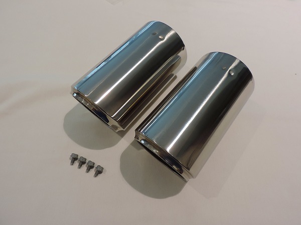 トヨタ純正 86 ハチロク ZN6 純正 マフラーカッター ２個 & ボルト4本