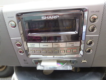 ☆ SHARP シャープ MD-F230 MD/CD/ラジオ 2003年製　難あり 大阪から AA2306_画像2