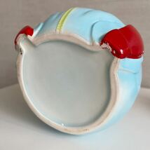 60's ピエロ フィギュリン 20cm 陶器 小物 入れ 置物 人形 インテリア オブジェ 昭和 レトロ Pierrot Figurine Trinket Box 札幌_画像9