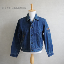 メンズ メルローズ men's melrose デニム ブルゾン ジャケット メンズ M Ｇジャン ジーンズ アウター ファッション ヴィンテージ_画像1