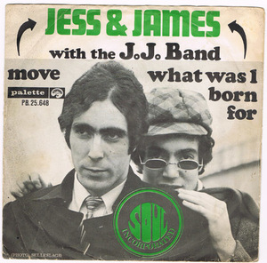 ●JESS & JAMES WITH THE J. J. BAND / MOVE [BELGIUM 45 ORIGINAL 7inch シングル 試聴]