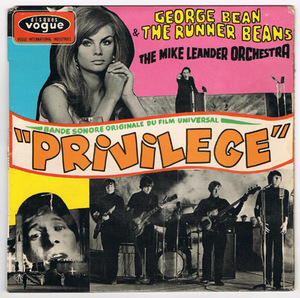 ●THE MIKE LEANDER ORCHESTRA / PRIVILEGE [FRANCE 45 ORIGINAL 7inch EP PAUL JONES 試聴]