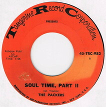 ●THE PACKERS / SOUL TIME [US 45 ORIGINAL 7inch シングル FUNKY MOD R&B 試聴]_画像2